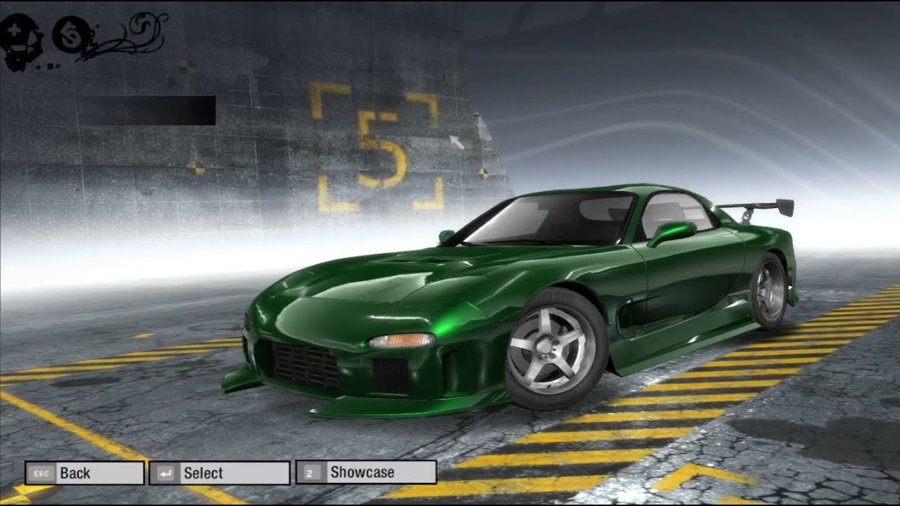 Need For Speed ProStreet - Mazda RX-7 Speed Challenge Tuning & Test Ride
