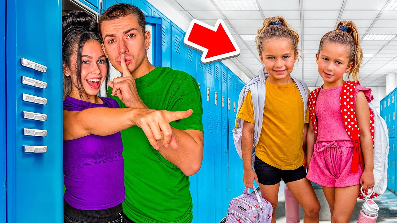 Мы появились в школе Лани… БОЛЬШОЙ сюрприз! 🎒✨