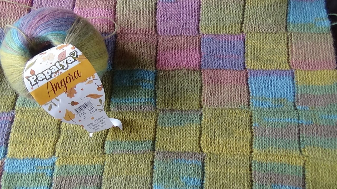 Haken - tutorial #530: c2c Tunische breisteek