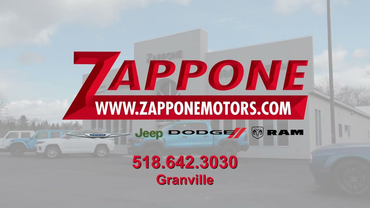 The Best Selection At Zappone Chrysler Jeep Dodge RAM In Granville NY