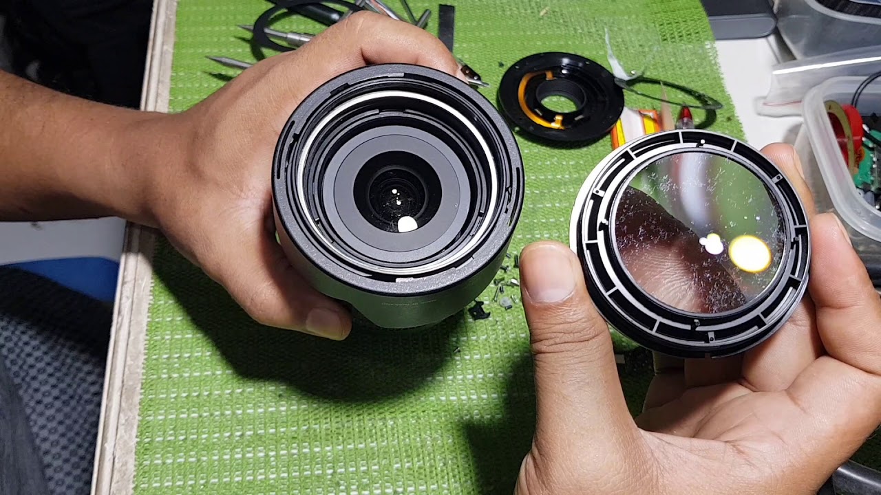 Nikon 18-105mm Cara bersihkan jamur