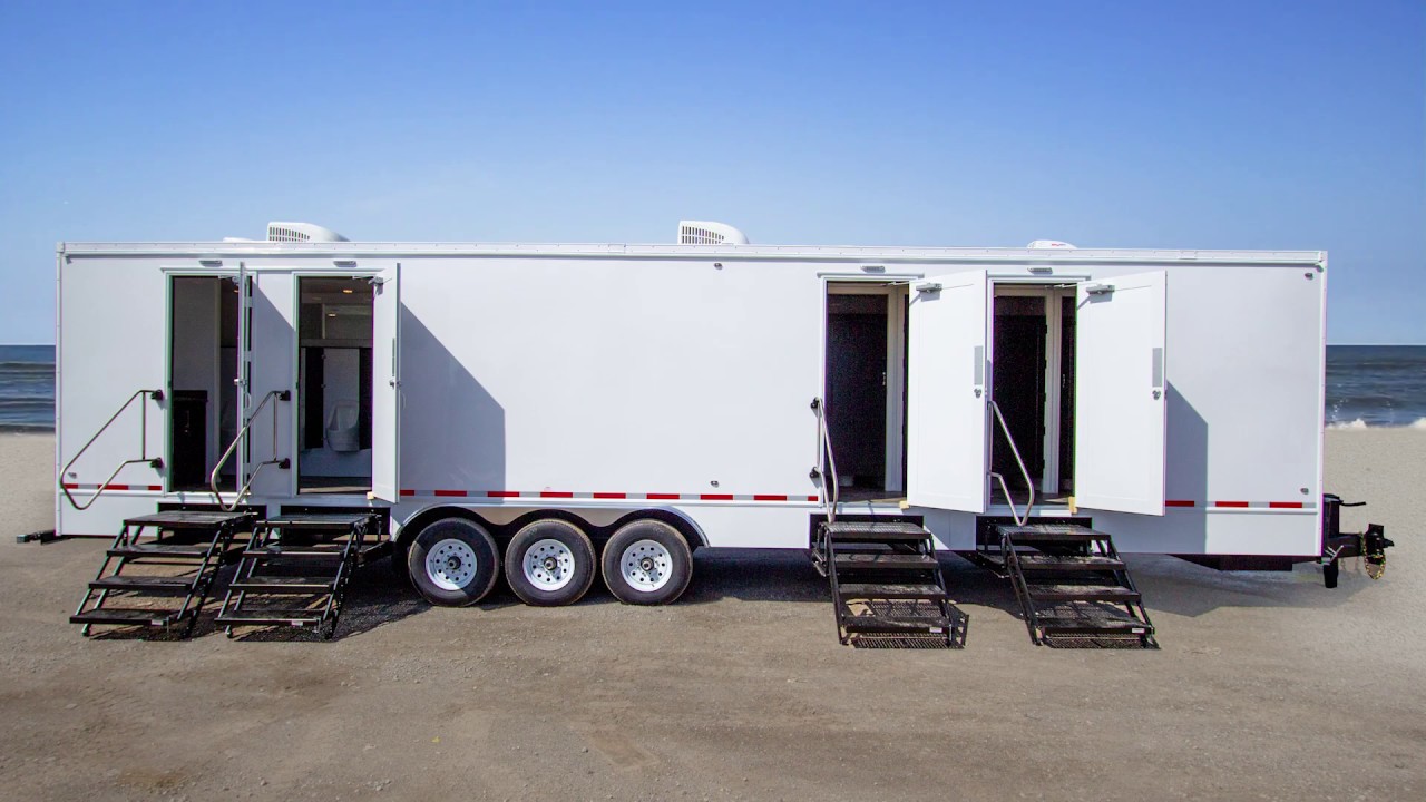 13 Station  Portable Restroom Trailer | Classic Series