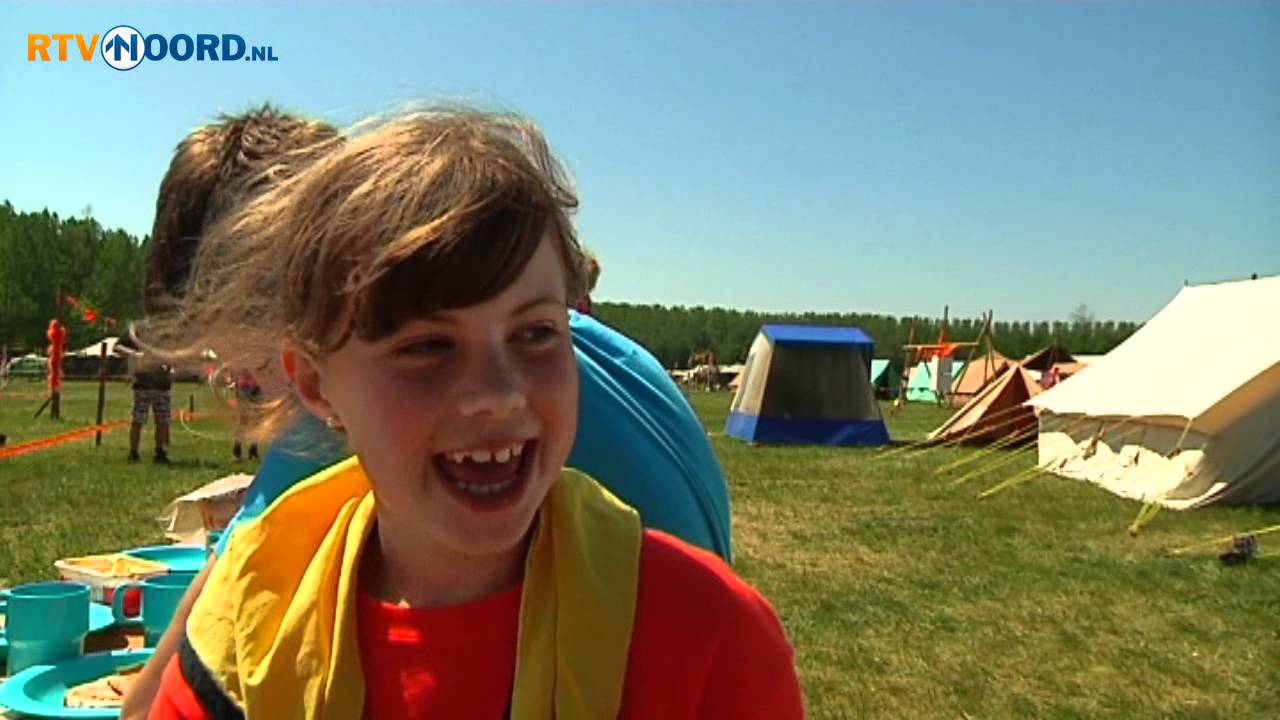 Scouts strijken neer in Lauwersmeergebied voor Pinksterkamp