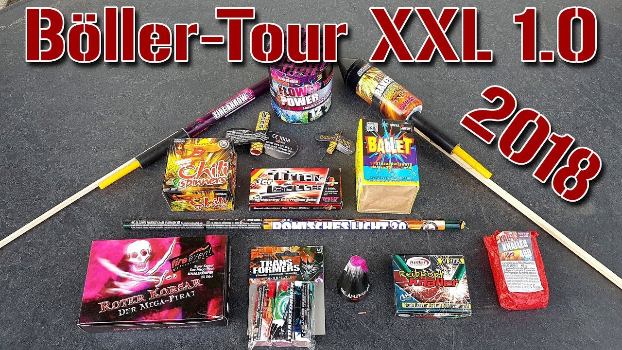 Böller-Tour XXL 1.0 | 2018 | FireworksandBalloons