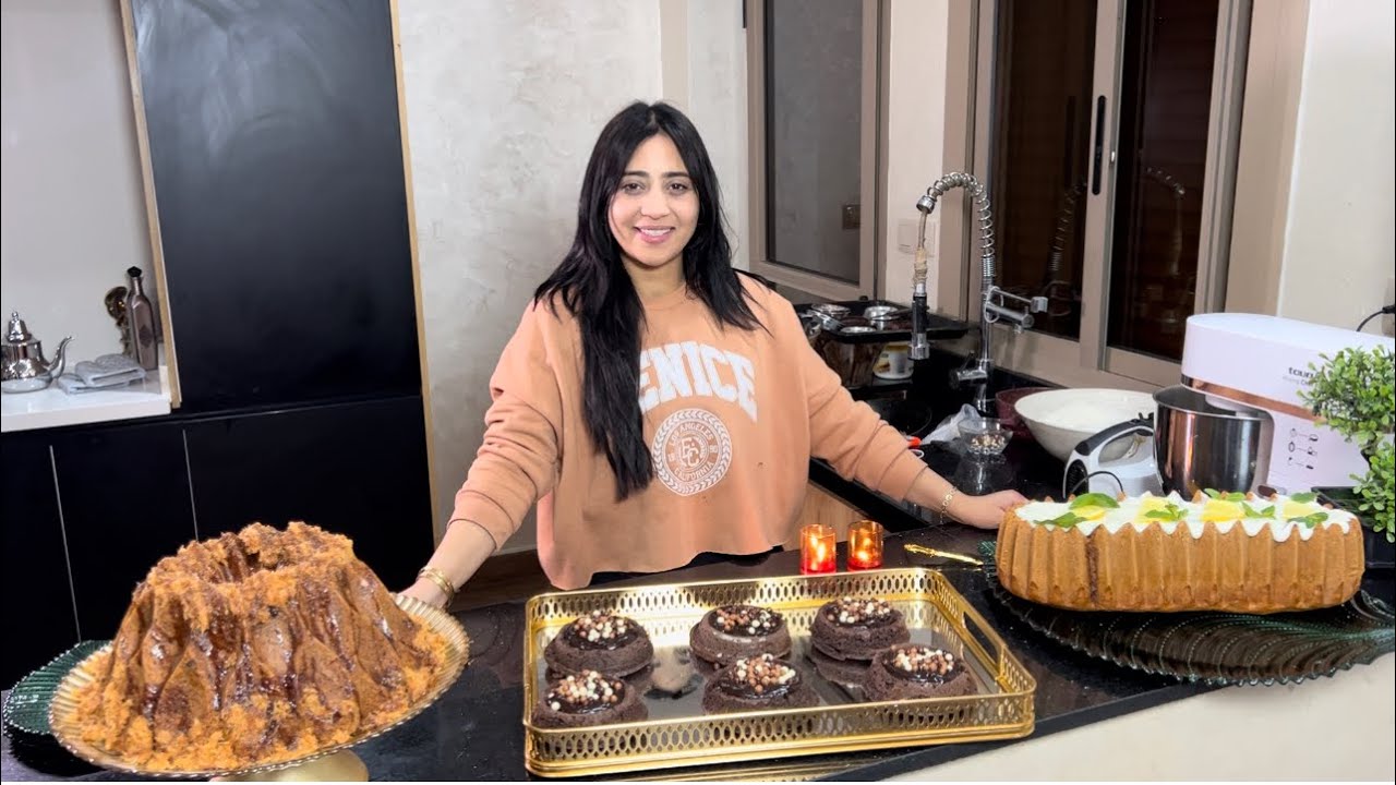 كيك العيد 💜 ثلاتة الكيكات 💫وحدة تنسي فوحدة 👌🏻 طالعين و ناجحين تايحمرو الوجه ☄️بمقادير مضبوطة جدا