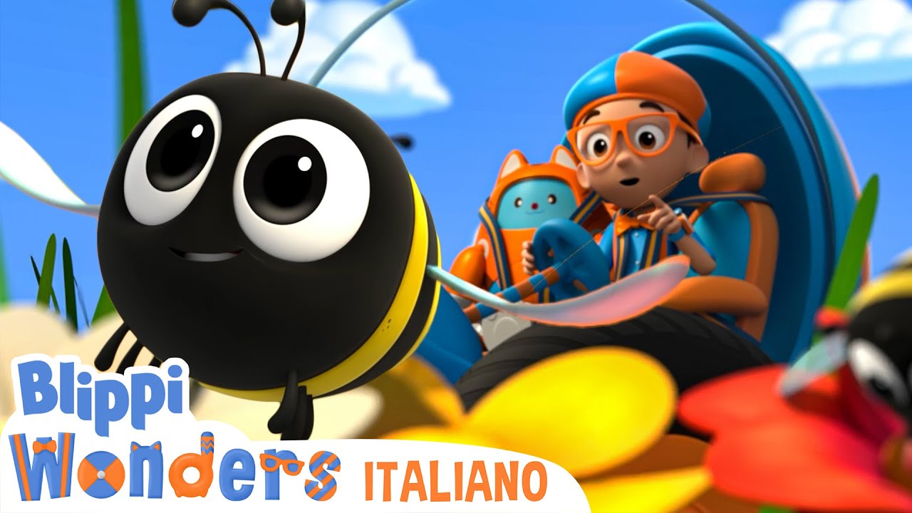 Ape da miele | Esplora con Le meraviglie di Blippi! {Doppiato in italiano}