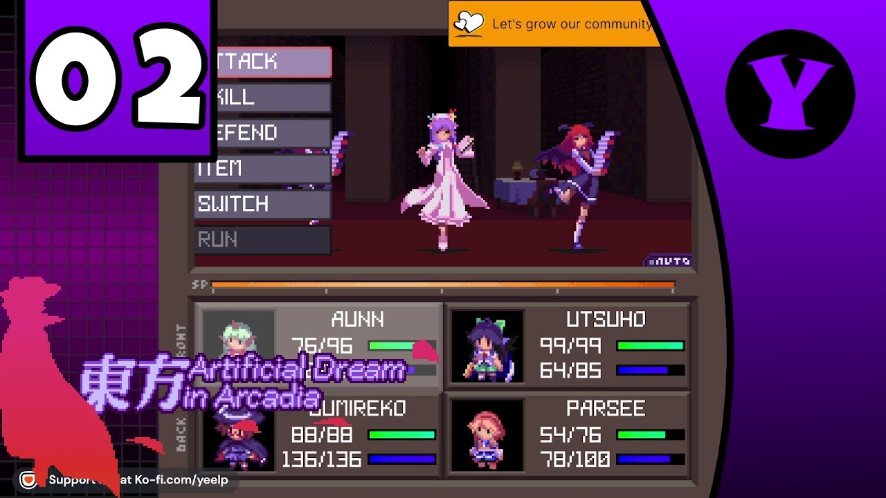 [Yeelp] Touhou Artificial Dream In Arcadia (part 2)