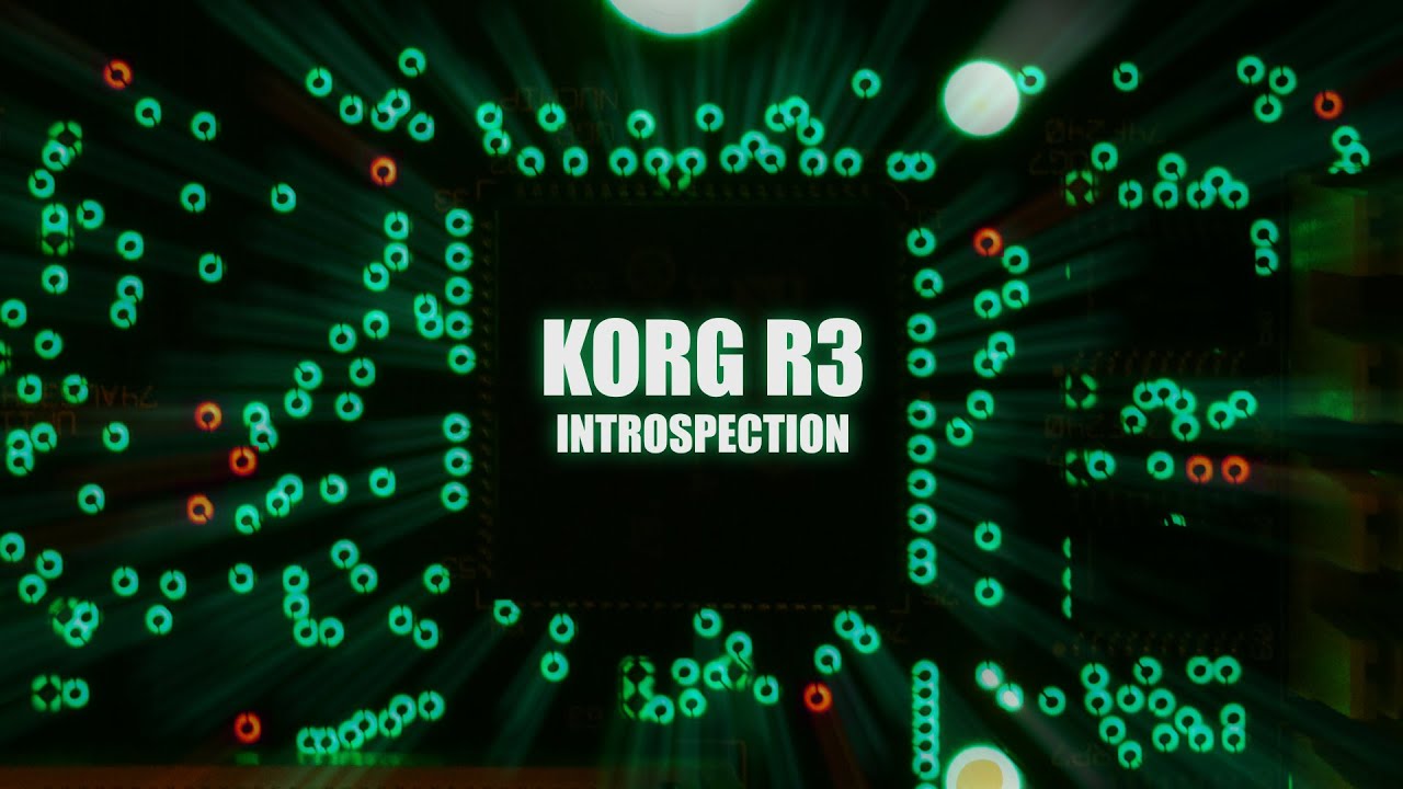 KORG R3 synthesizer - Introspection improvisation