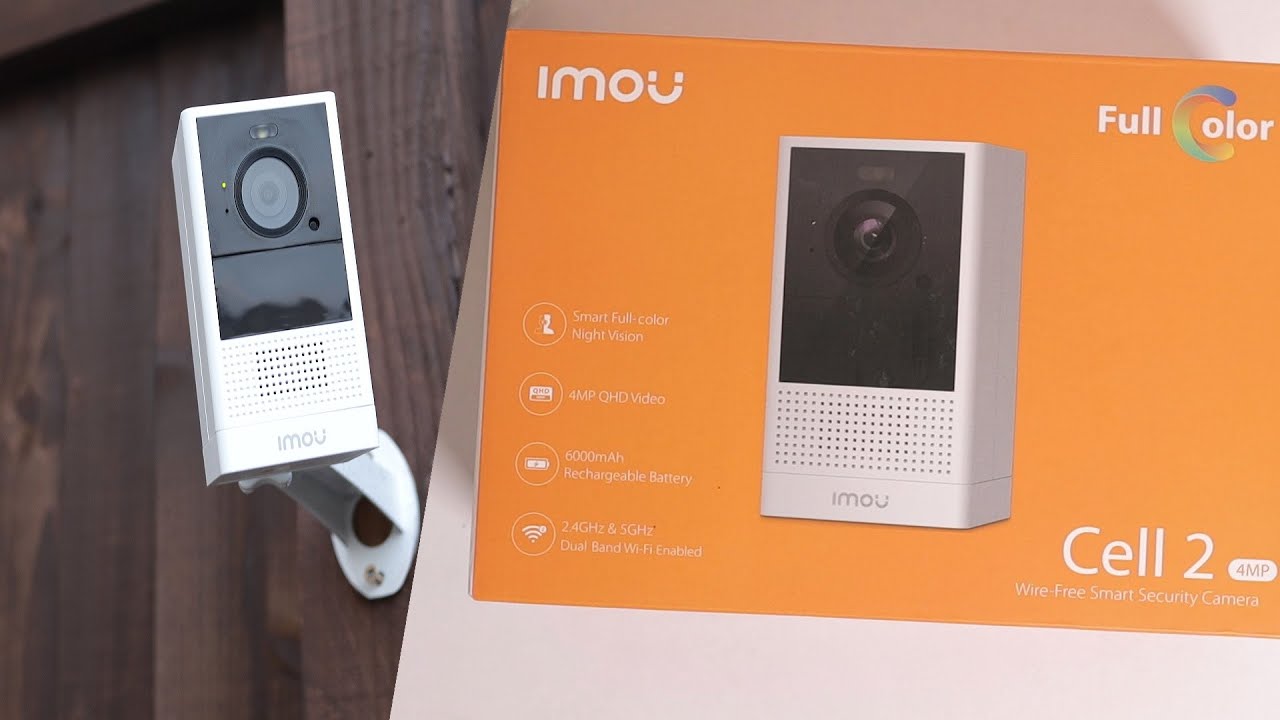 Imou Cell 2 4MP Wire Free Smart Security Camera Setup & Review