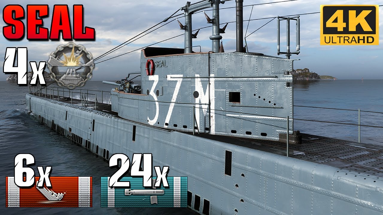 HMS Seal - Смертоносная точность с торпами с высоким уроном! 💥
