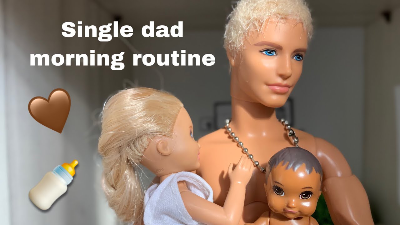 single dad morning routine  | Barbie Family Vlogs