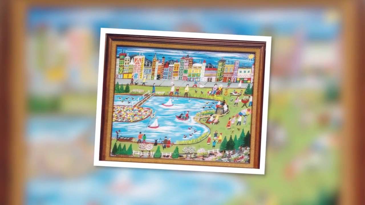 My Folk Art Paintings .