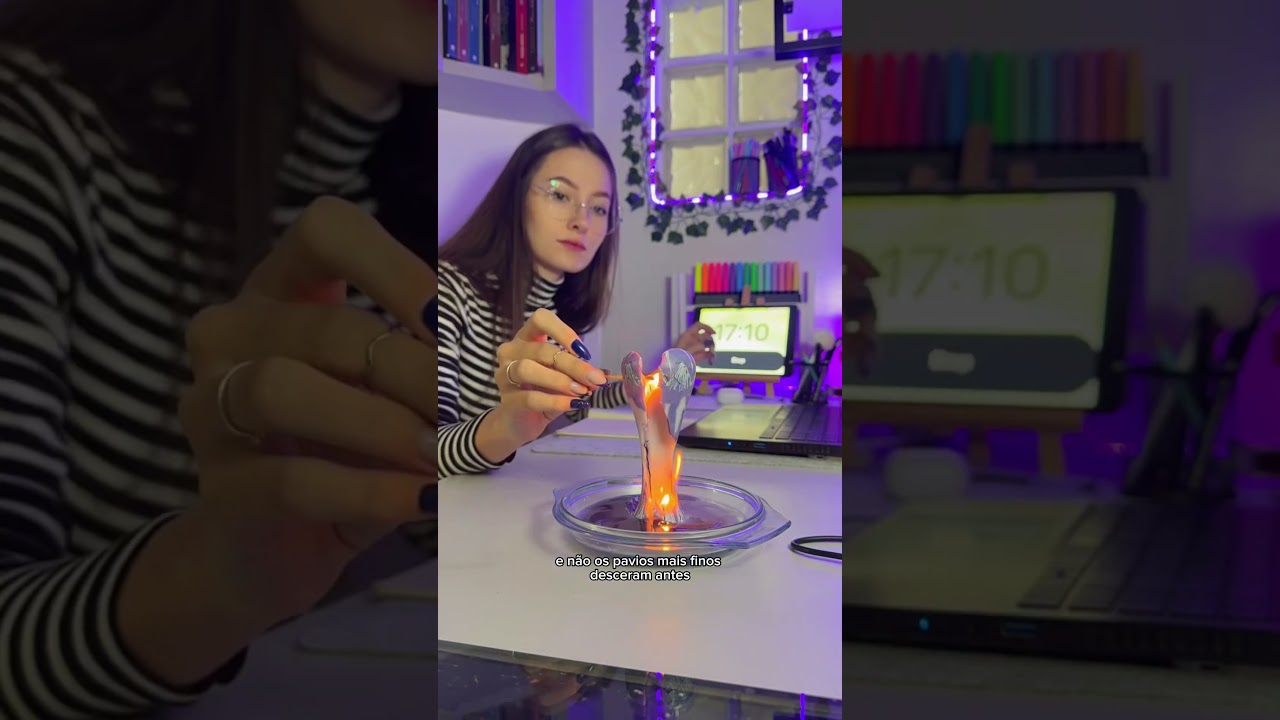 a queima toda errada #estudos #estudando #velas #viral #focustree