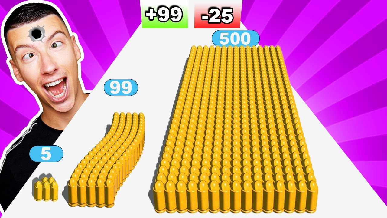 MON ARMÉE DE MUNITIONS EST INFINIE.. (Bullet Army Run)