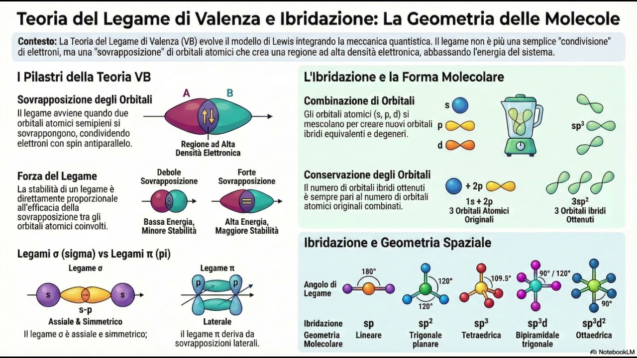 TEORIA DEL LEGAME VALENZA  E IBRIDAZIONE