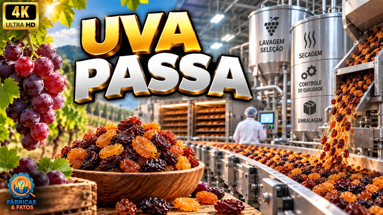 Você Nunca Imaginou Como a UVA PASSA é Feita (E Por Que Ela Divide o Brasil) | Fábricas e Fatos