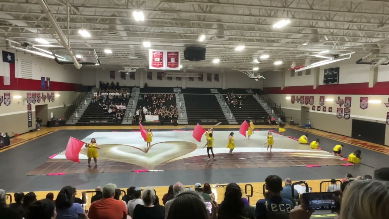 South San High school 2025 winter guard
