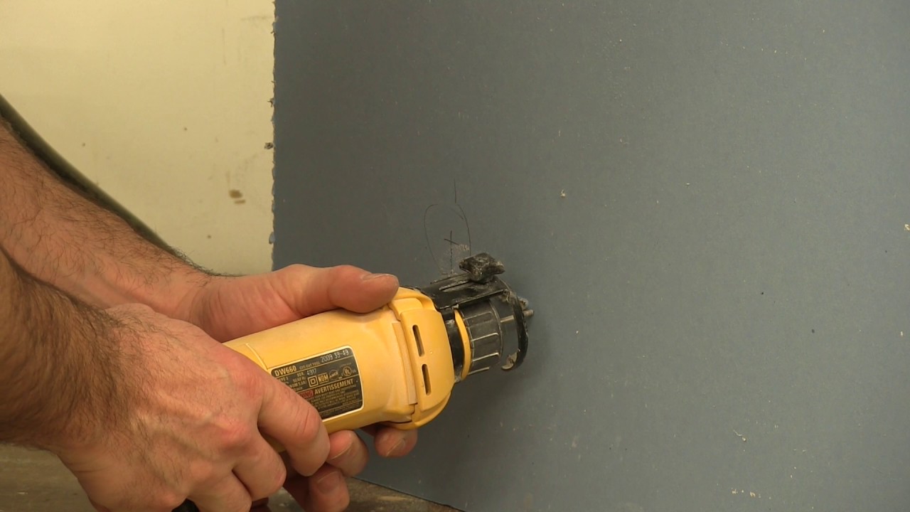 How To Use A Rotary Tool For Drywall