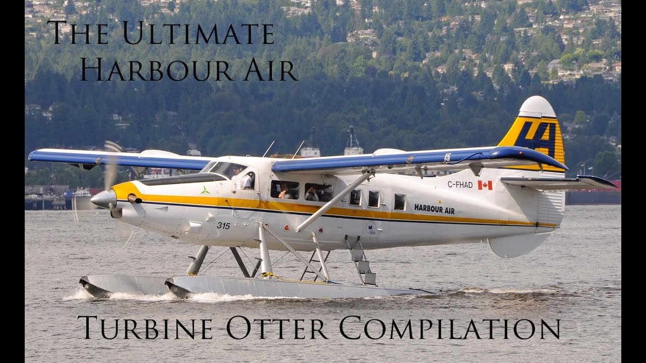 Harbour Air DeHavilland DHC-3 Turbine Single Otter Compilation