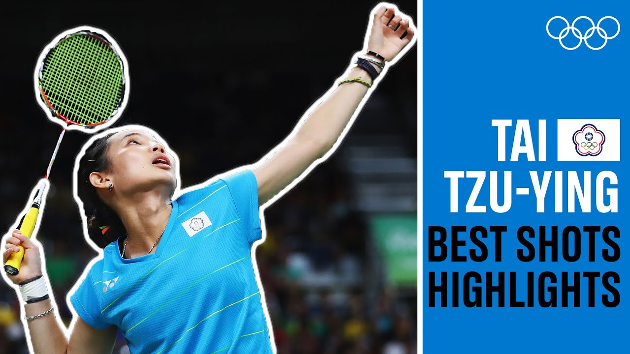 Tai Tzu-Ying BEST shots 🏸from Rio 2016!