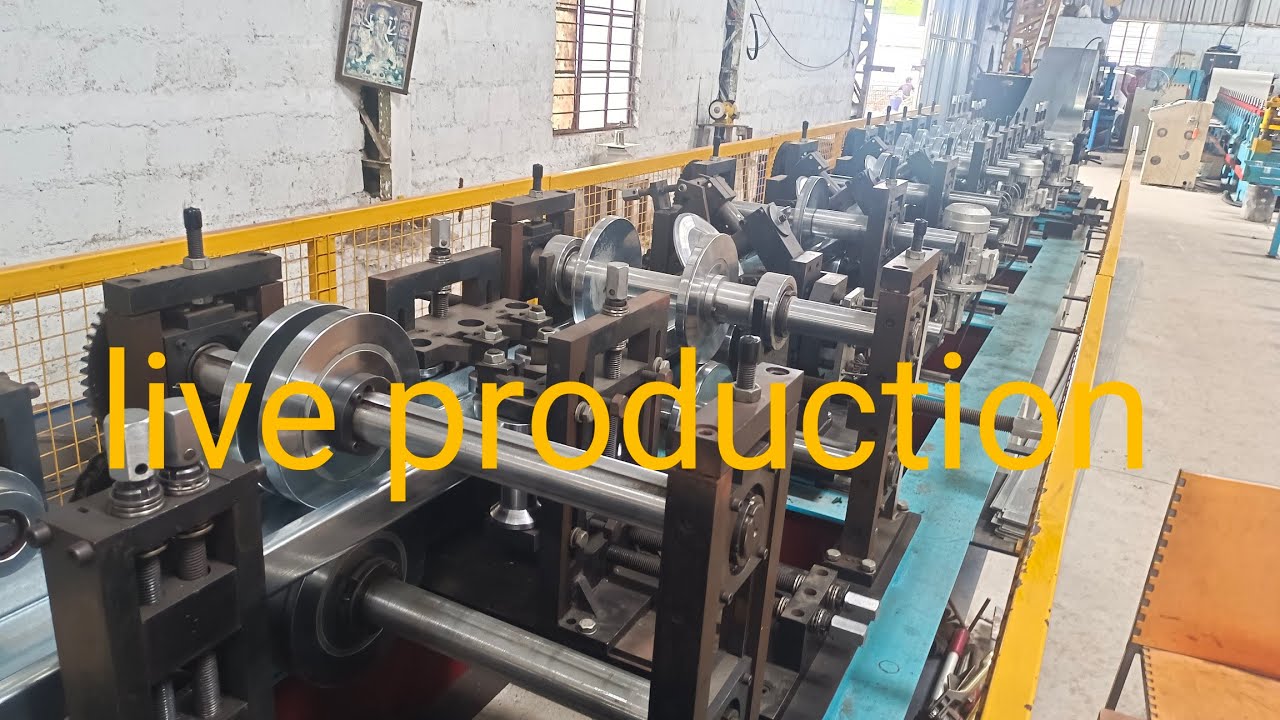 roll forming machine, C&Z parlin, making c&z parlin,