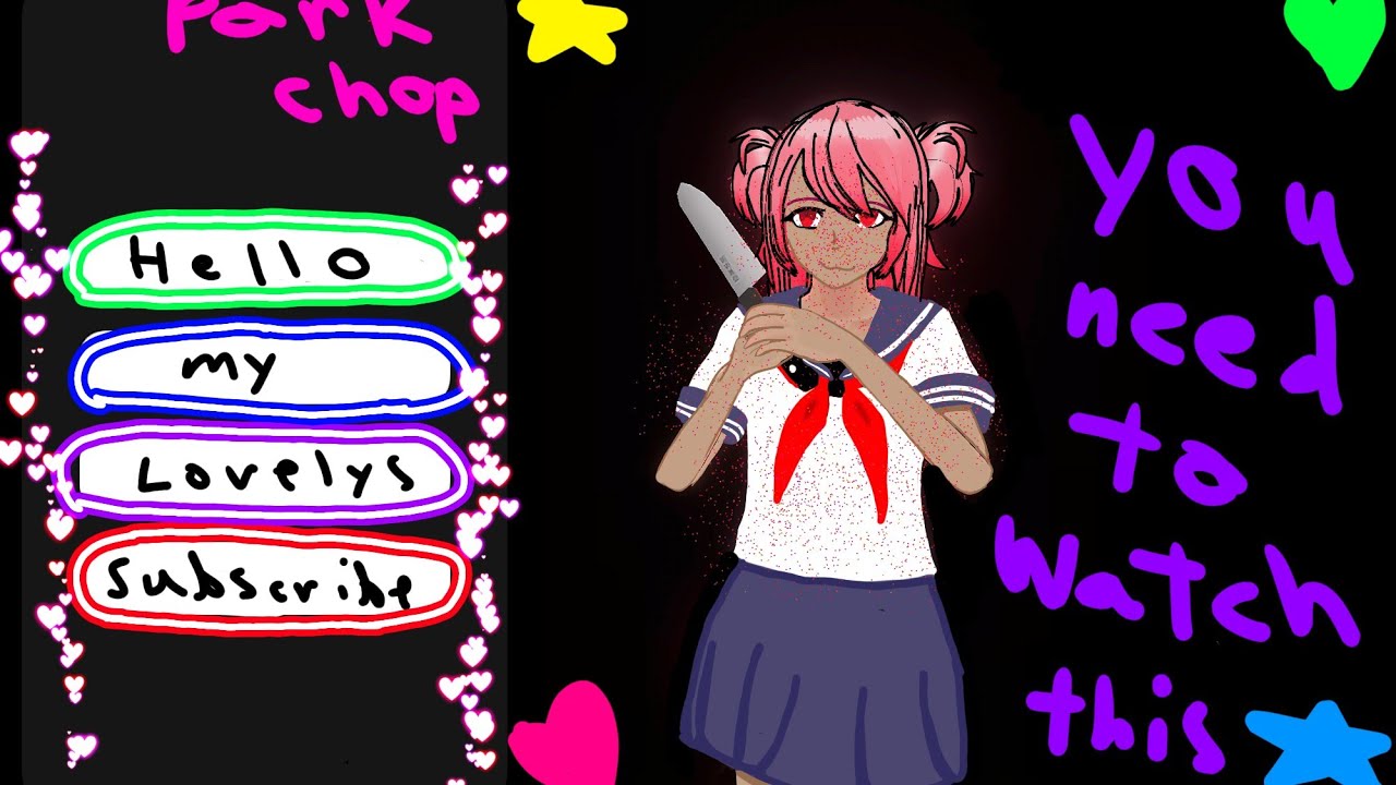 Watch me play Yandere Love 👹👹👹