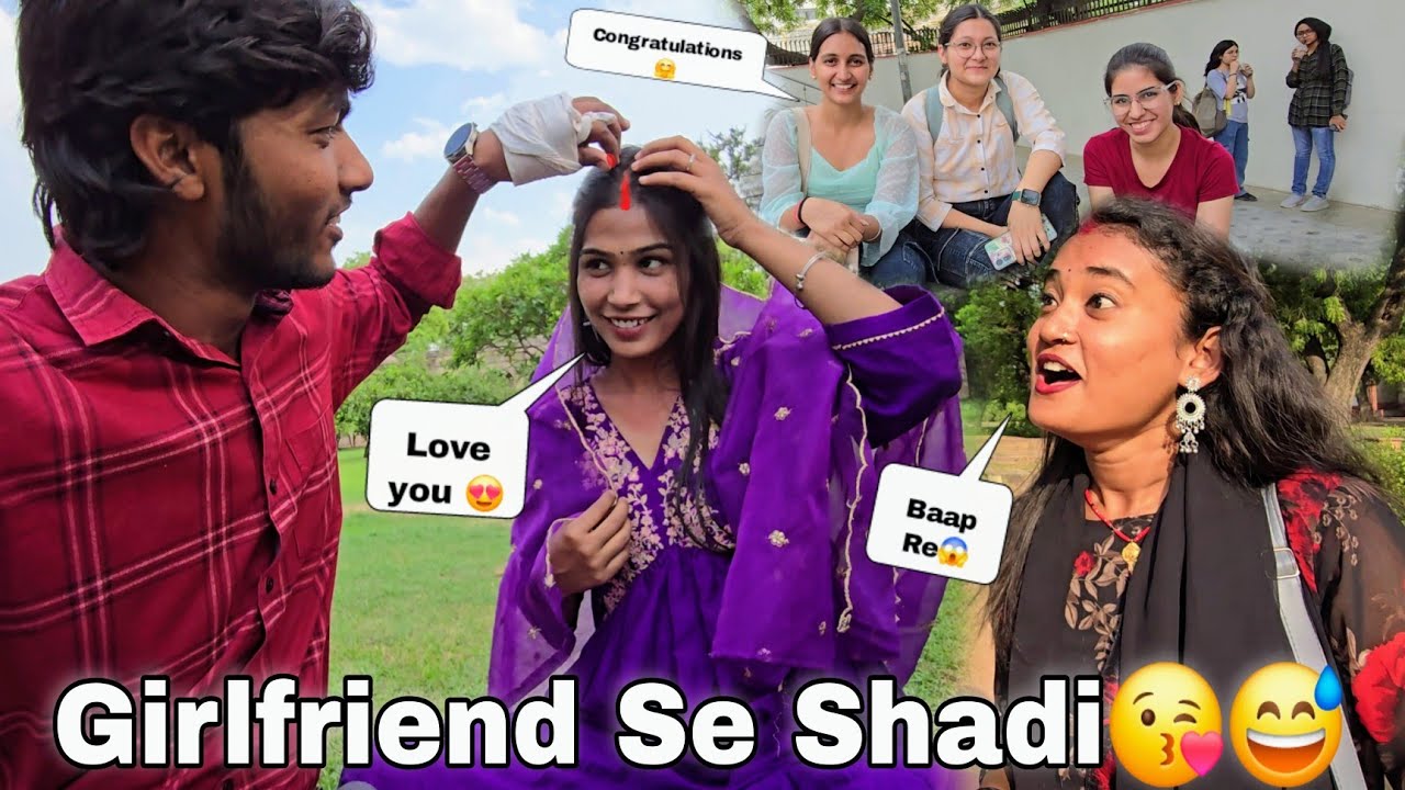 Girlfriend ( Radha ) Se Finally Shadi Ho gai 😘😅 || Guddu Vlogs