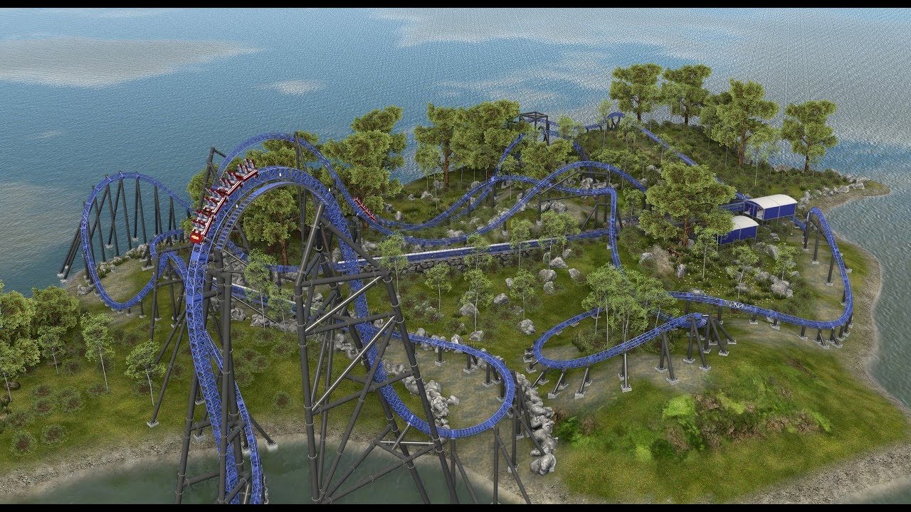 Foenix - Intamin Launch Coaster NoLimits 2 (60 FPS)