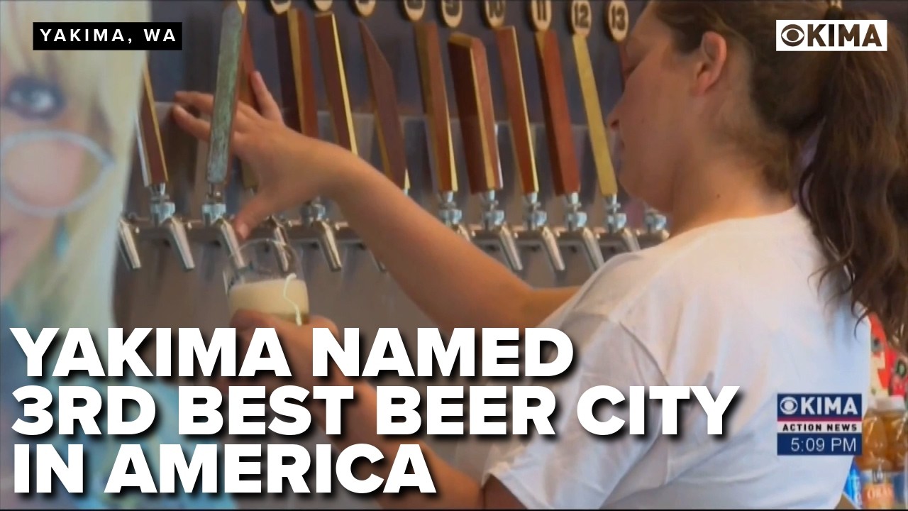 Yakima ranked as the third-best beer city in America