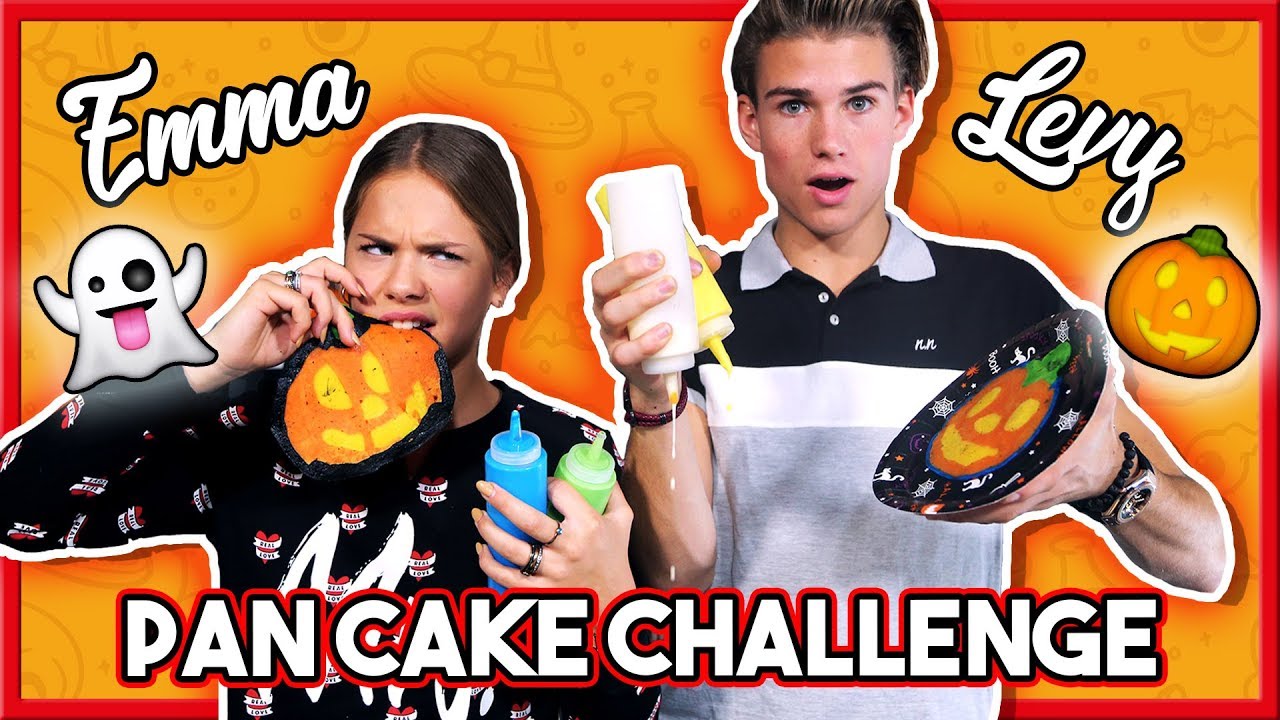 PANCAKE ART CHALLENGE met EMMA KEUVEN & LEVY JANSEN