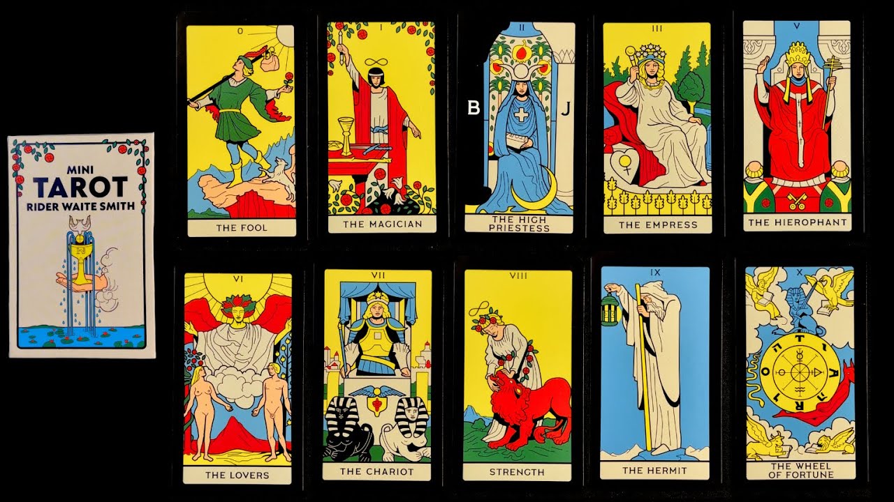 Mini Tarot Rider Waite Smith Walk Thru