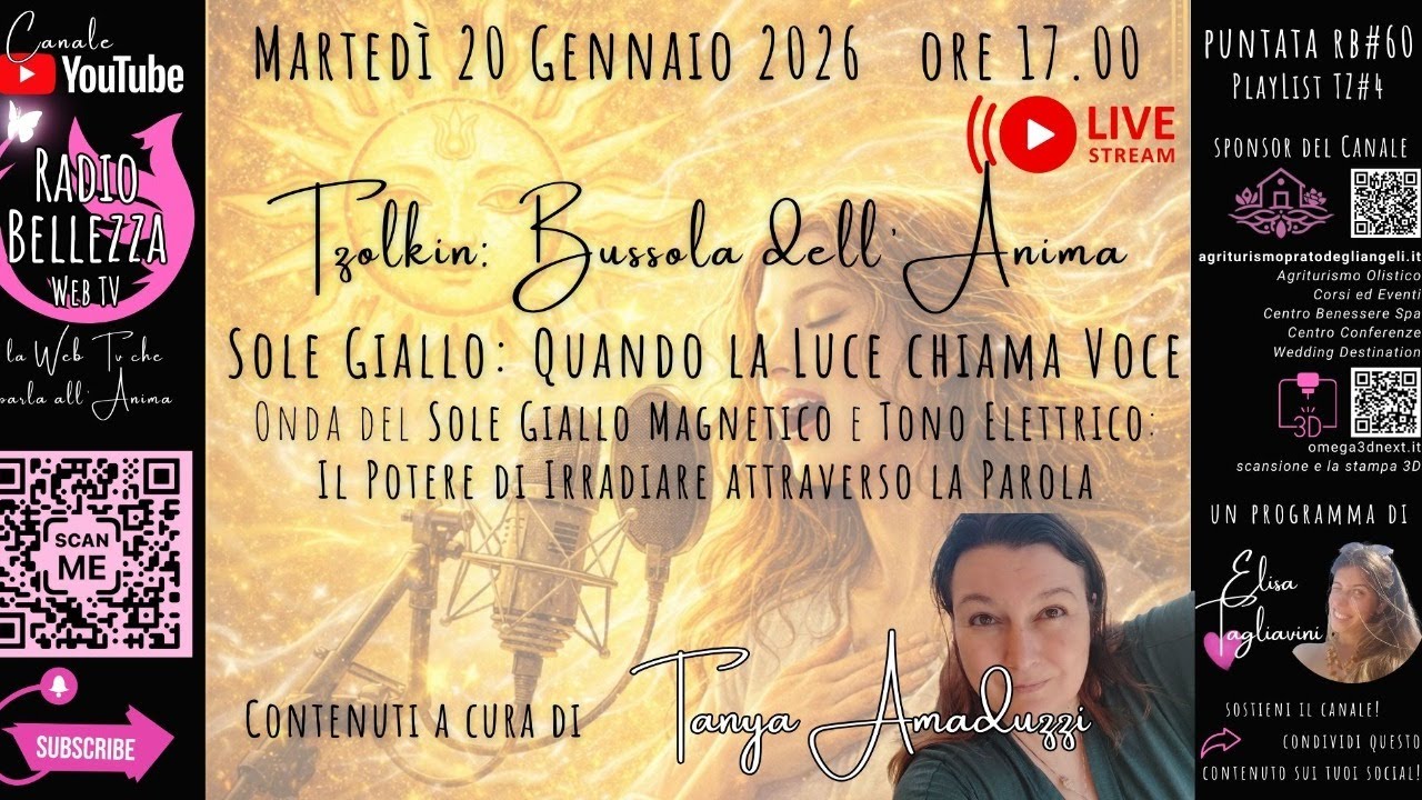 RB#54 TZ#4 - Sole Giallo: quando la Luce chiama Voce