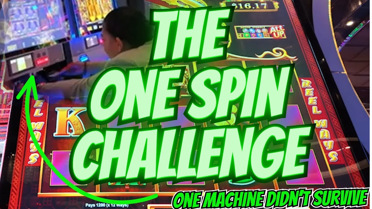 CALL ATTENDANT! This 1 spin on 100 machines challenge went CRAZY!