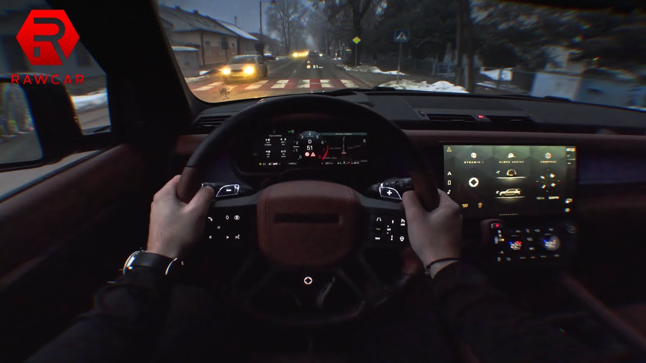 2025 Land Rover Defender OCTA - Night POV Test Drive