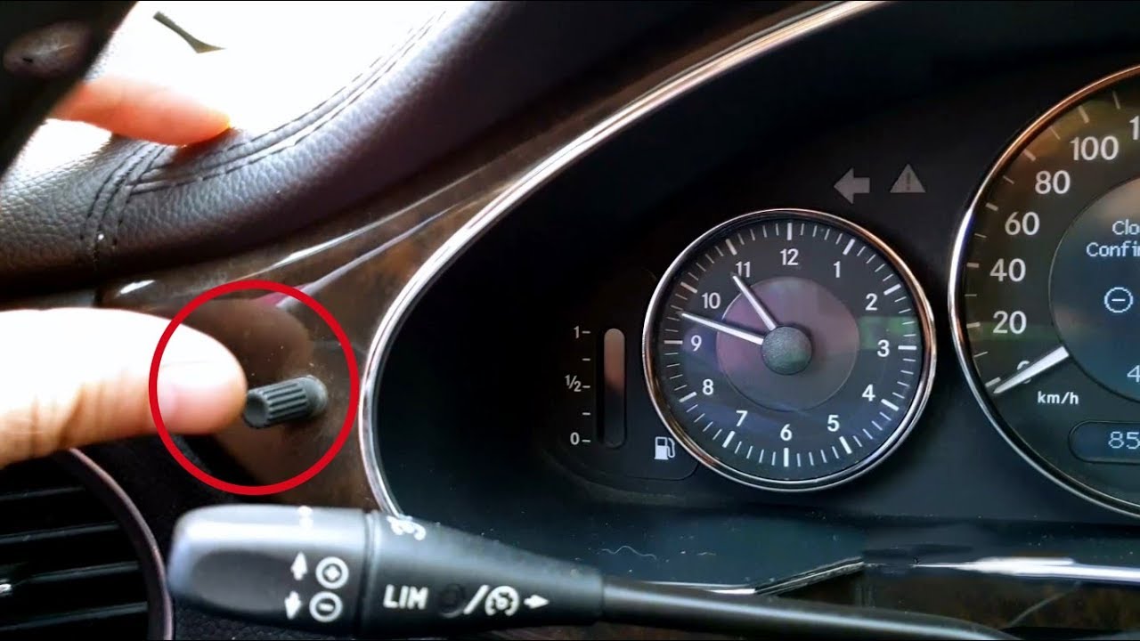 Mercedes W219 W211 Как Настроить Часы и Дату / Настройка часов Mercedes W211, CLS