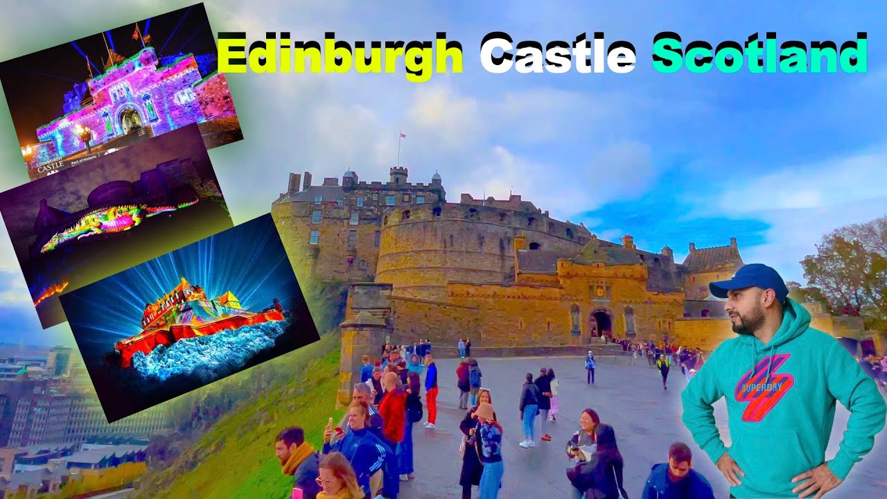 Edinburgh Castle Scotland | Kubsurat Manzir ke sath Edinburgh Castle