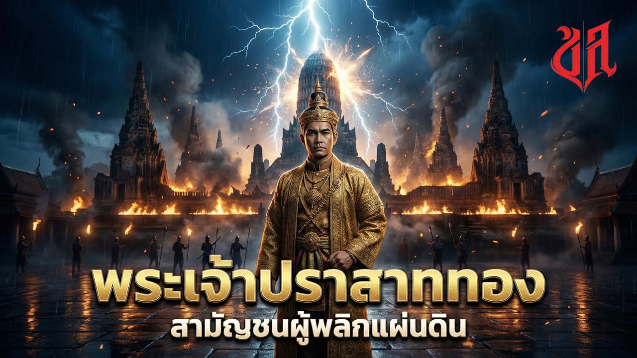 พระเจ้าปราสาททอง | สามัญชนผู้พลิกแผ่นดิน และมหากาพย์เลือดแห่งราชวงศ์