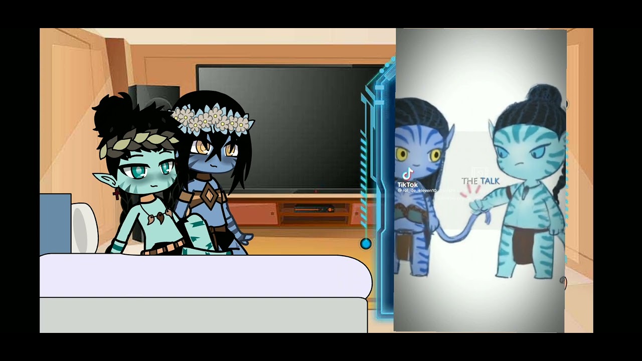 Avatar 2 . Neteyam y aonung reacción a sus shipeos