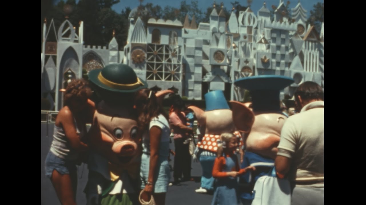Disneyland 1978 archive footage