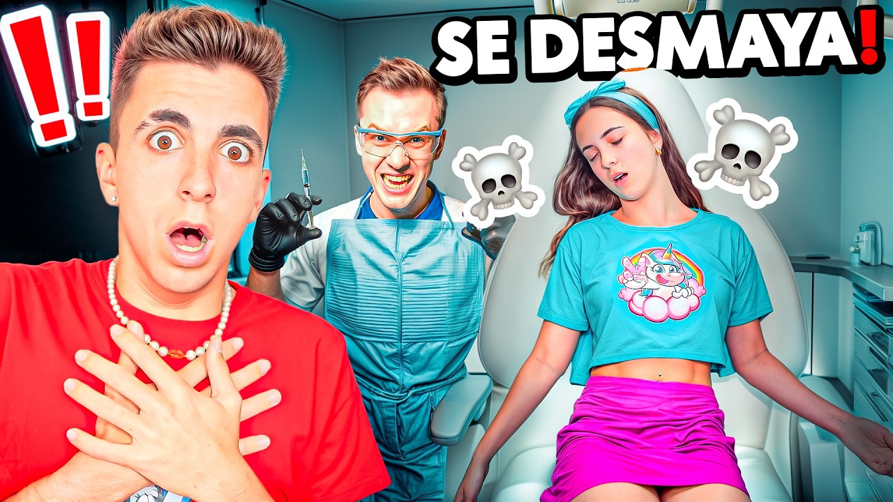 LLEVO A MI HIJA AL DENTISTA POR PRIMERA VEZ! **se desmaya del miedo!**