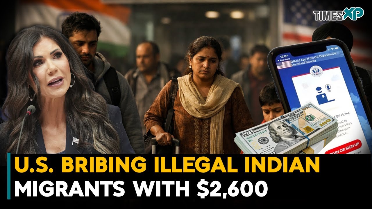 Why the U.S Is Offering $2,600 to Migrants? | Indian Abroad