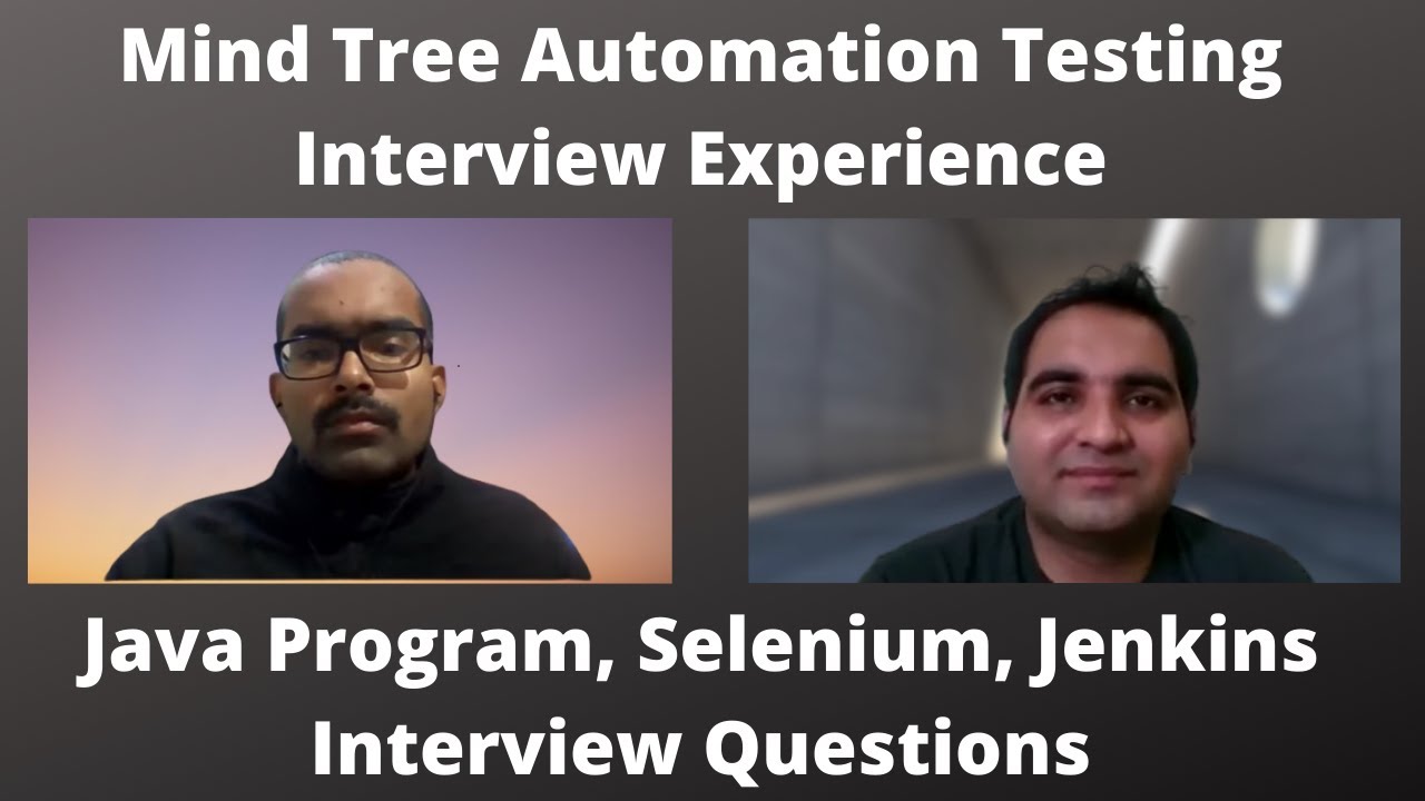 Automation Testing Interview For Experienced| MindTree Interview Questions