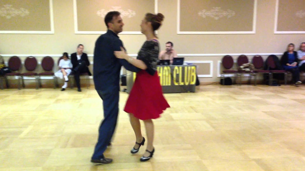 Laura Keat & Jeremy Otth Balboa Demo at Rusty's 