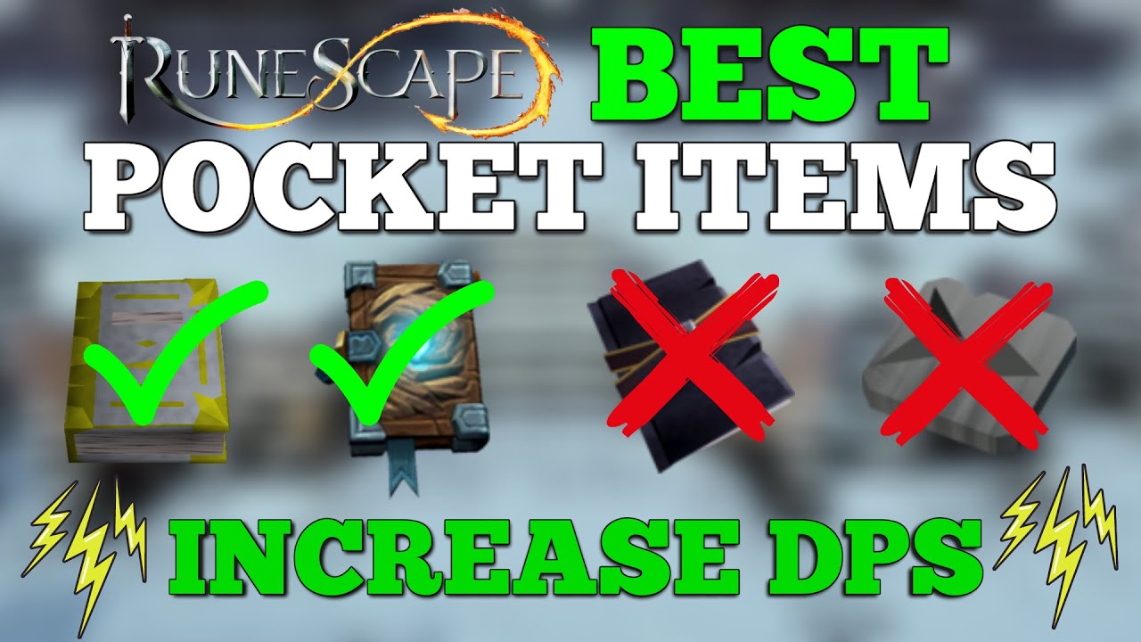 Massively Increase your DPS with THESE Pocket Slot Items - Runescape 3 -  2021