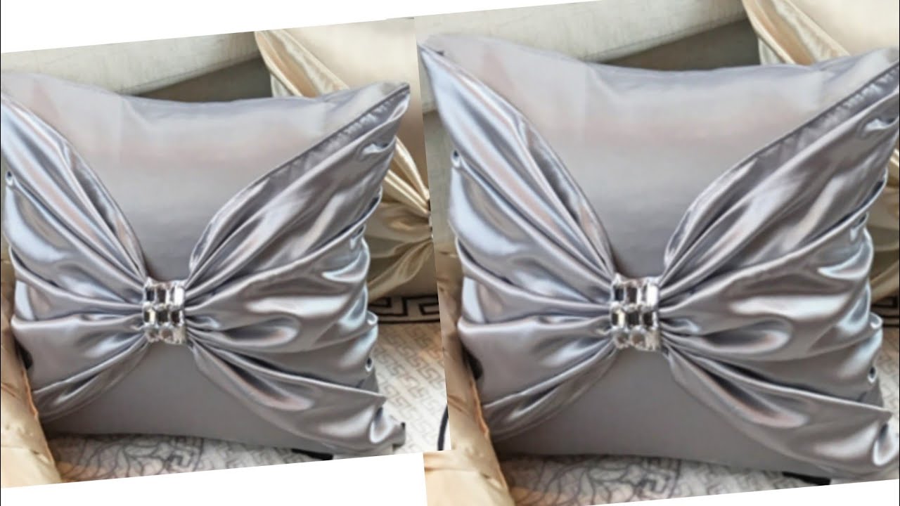 Diamond   stylish /decorative cushion/pillow  cover  /diy tutorial |very easy &simple  method ♦️♦️♦️