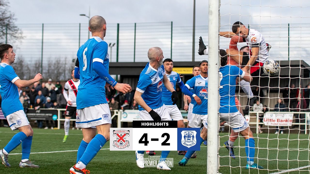 HIGHLIGHTS: Clydebank 4-2 Benburb