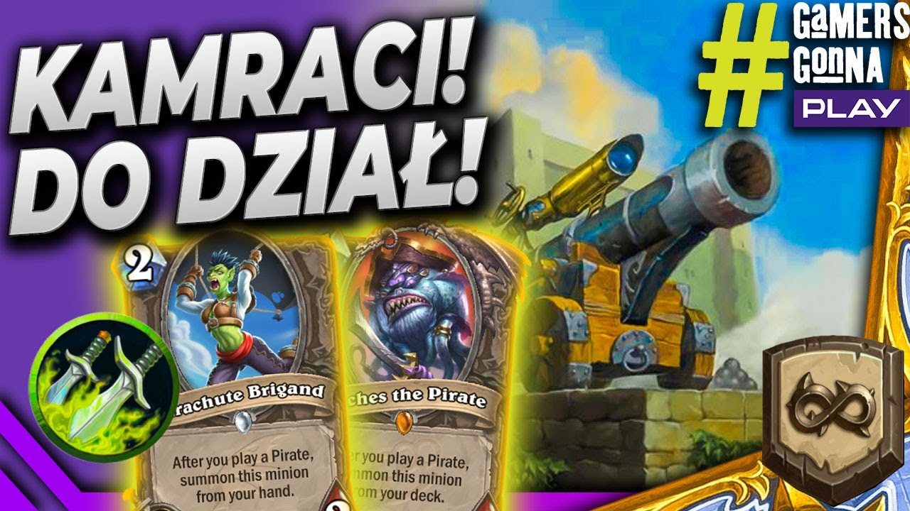 Kamraci! Do DZIAŁ! 🤬 - Pirate Rogue - Hearthstone Wild 