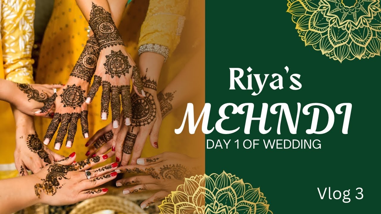 “Riya’s Mehndi Diaries 🌿 | Pooja, Love & Traditions”