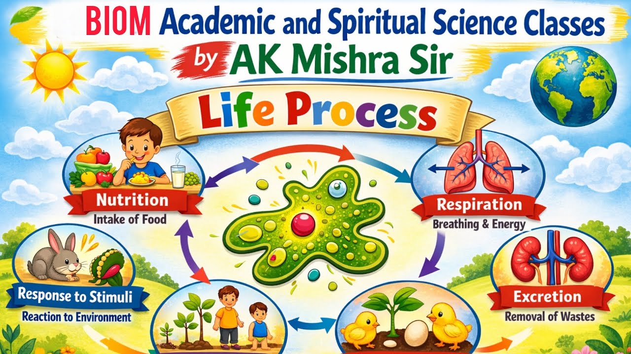 जीवन का पता, परिभाषा एवं इसके प्रक्रम class 10th NCERT 