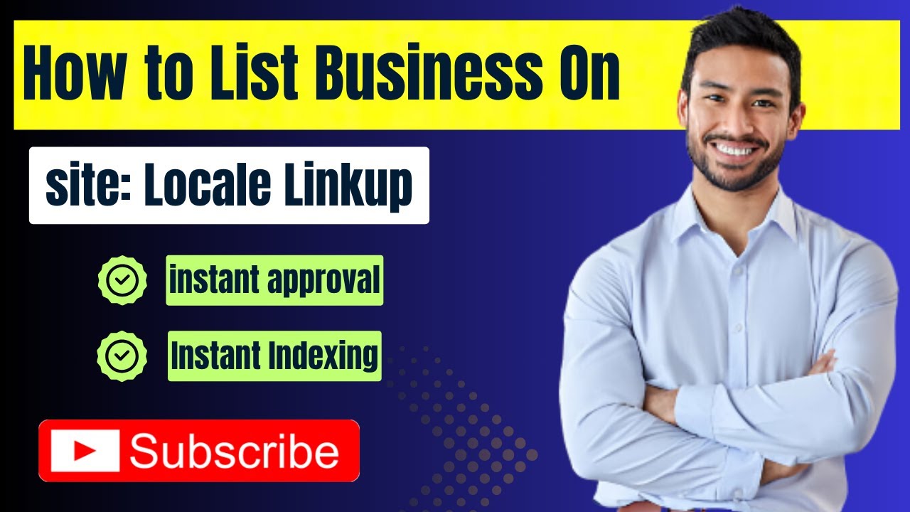 How to Create a Locale Linkup Business Listing ? - Local SEO Citations Tutorials